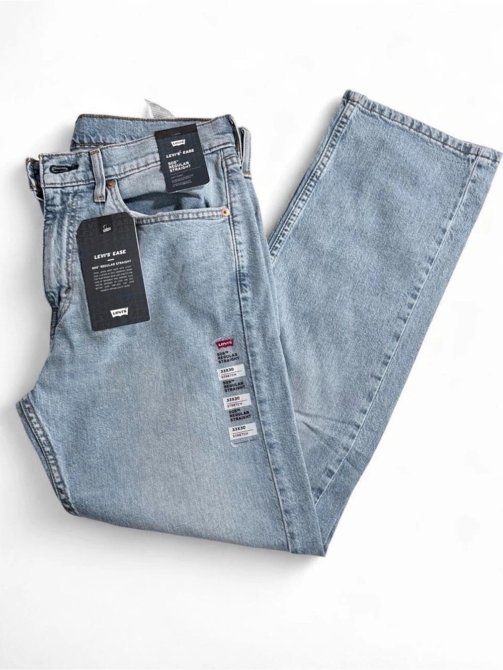 Levi's 505 Regular Straight Jeans Blue Waist 33x30